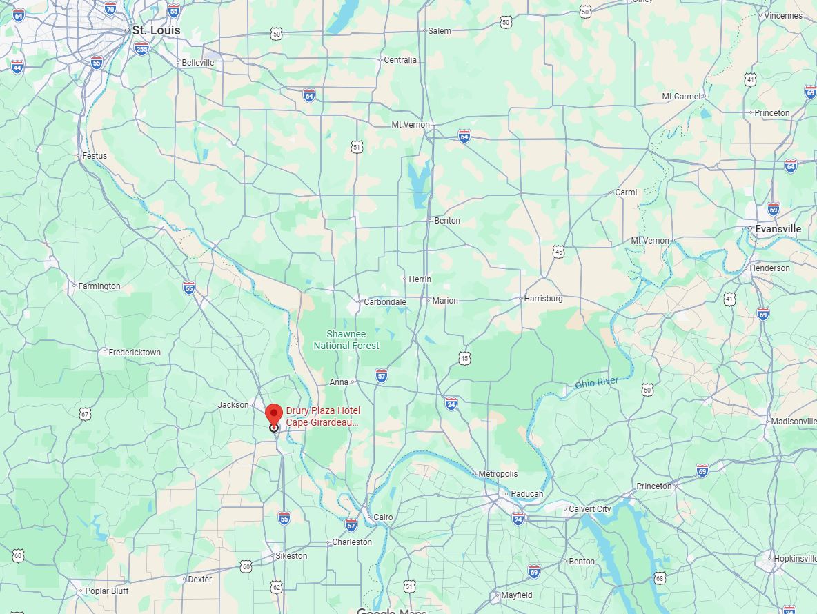 map of capeg 120miles